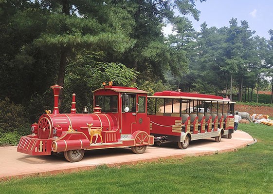 58座觀光火車適用于復(fù)雜地形